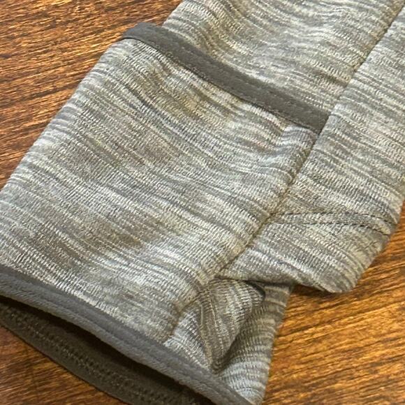 Nike Element Running 1/2 Zip Pullover Top Mens L Gray Thermal Thumb Holes - Picture 8 of 12